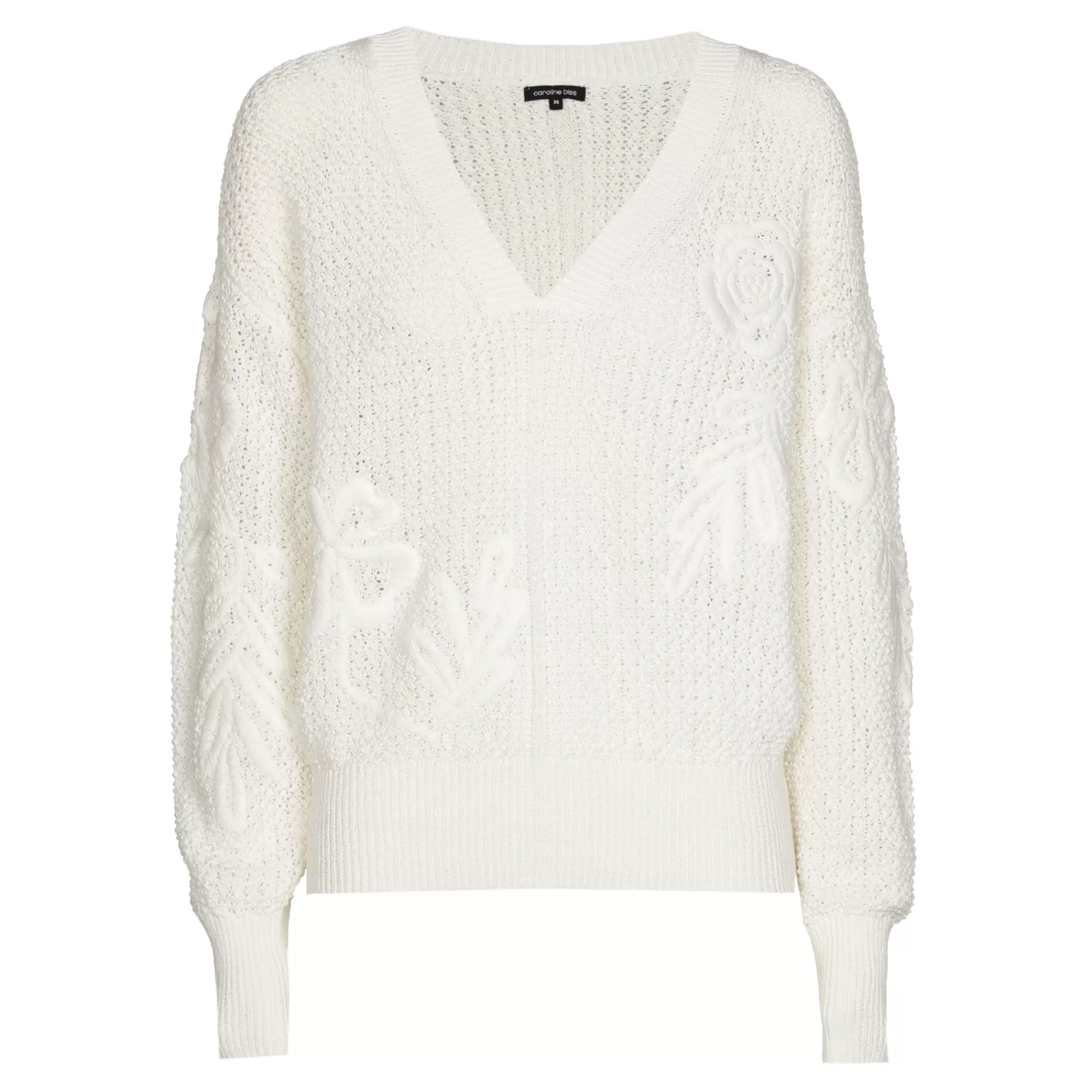 Caroline Biss Pulls*1294-91 / Vrouwelijke Pull Met Broderie Effect