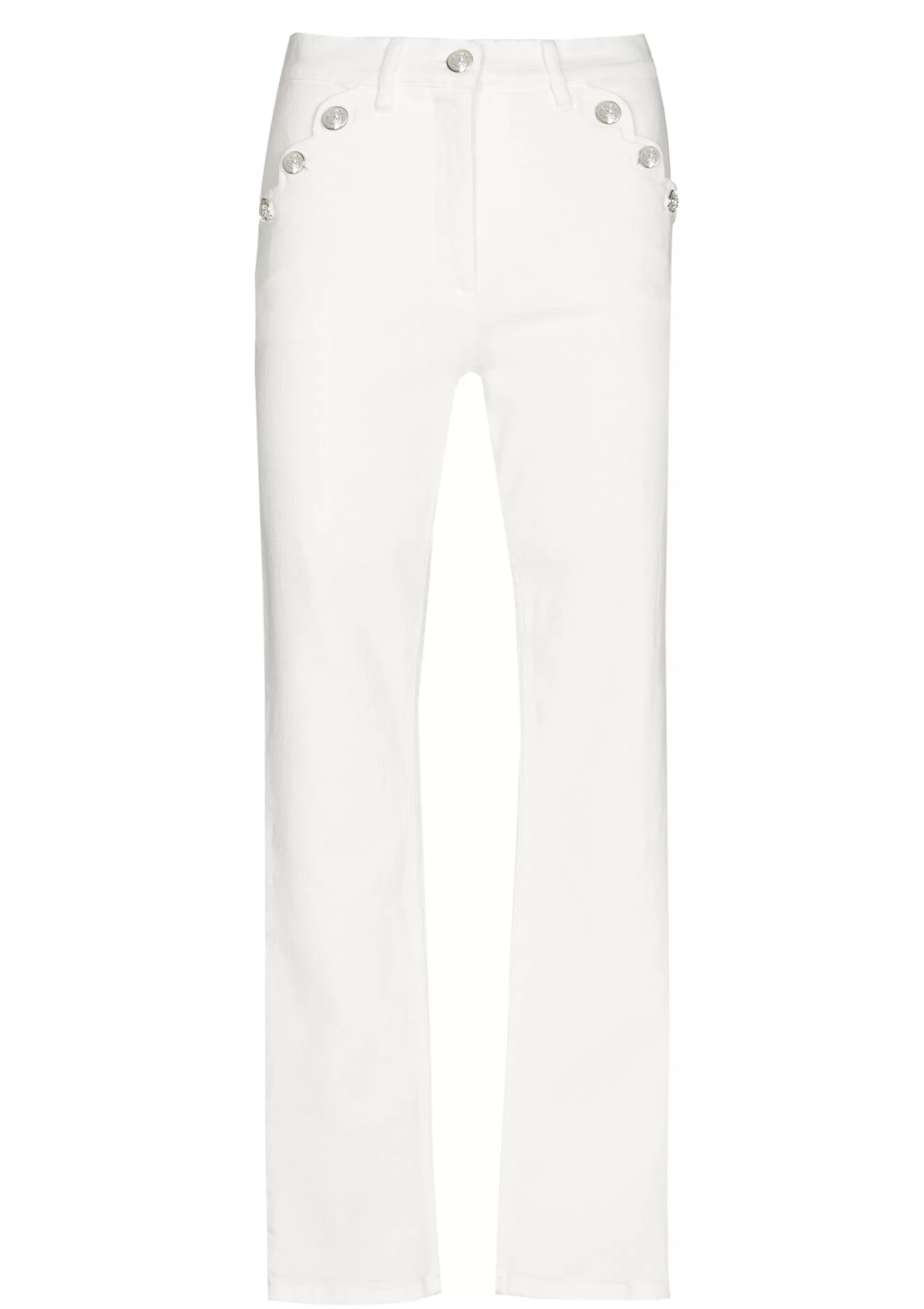 Caroline Biss Broeken*1505-91 / Comfortabele Slim Jeans, Mid Waist