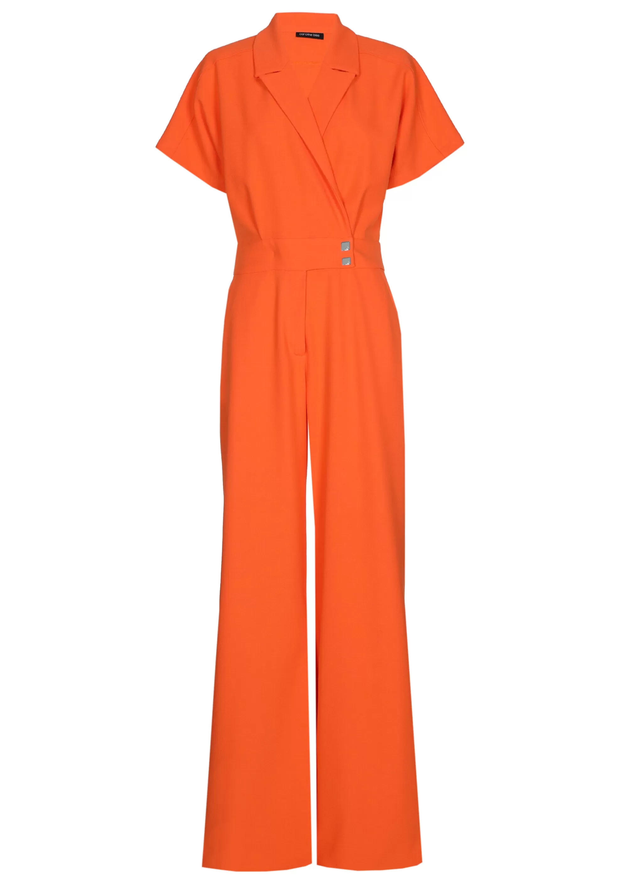 Caroline Biss Broeken*1580-53 / Soepelvallende Comfortabele Jumpsuit, Wijd Been