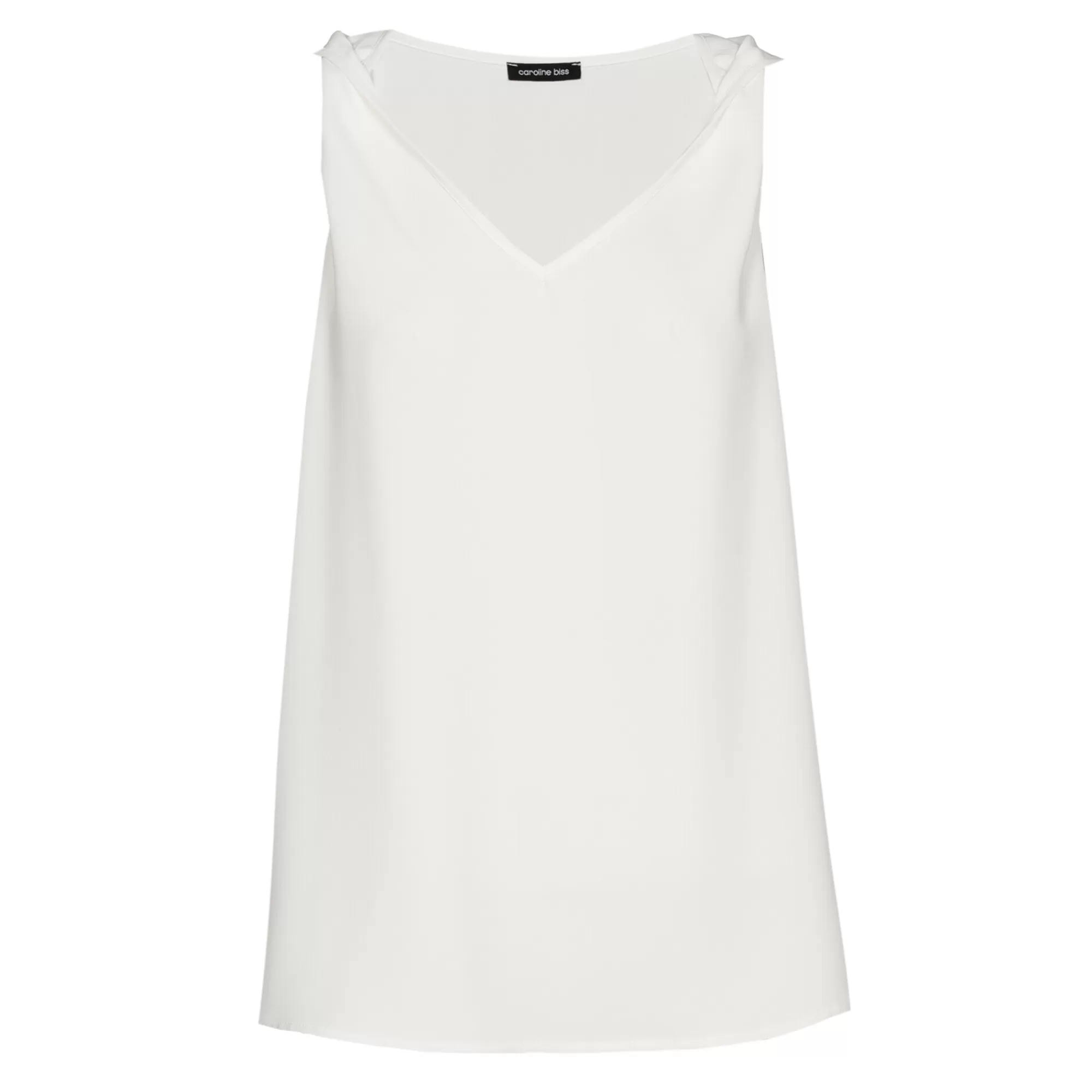 Caroline Biss Tops*1622-91 / Losvallende Rechte Top Met Schoudereffect