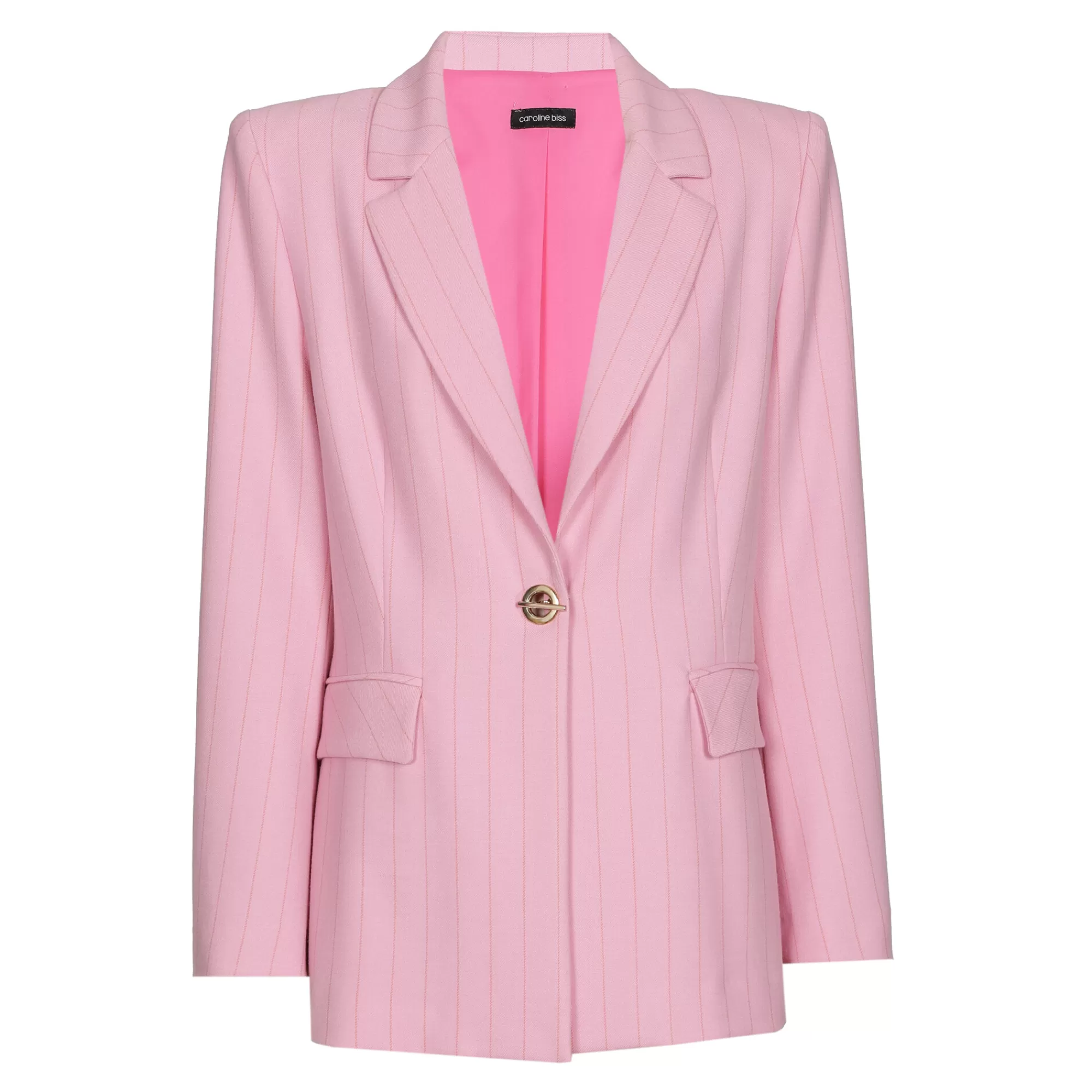 Caroline Biss Vesten*1854-71 / Licht Aansluitende Comfortabele Citylook Blazer