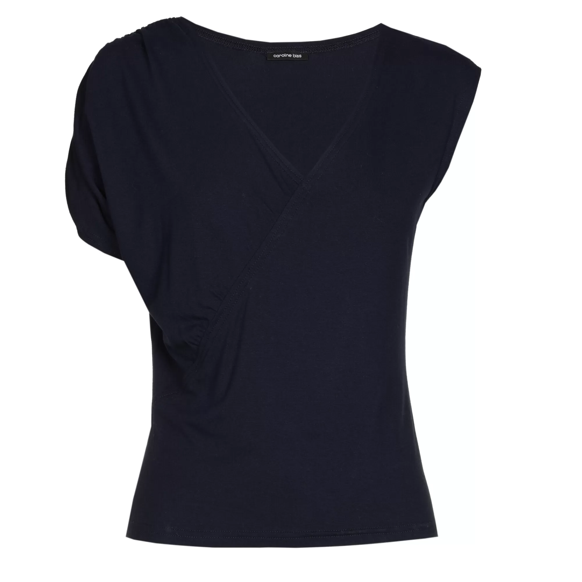 Caroline Biss Tops*1901-21 / Asymmetrische T-Shirt In Jersey