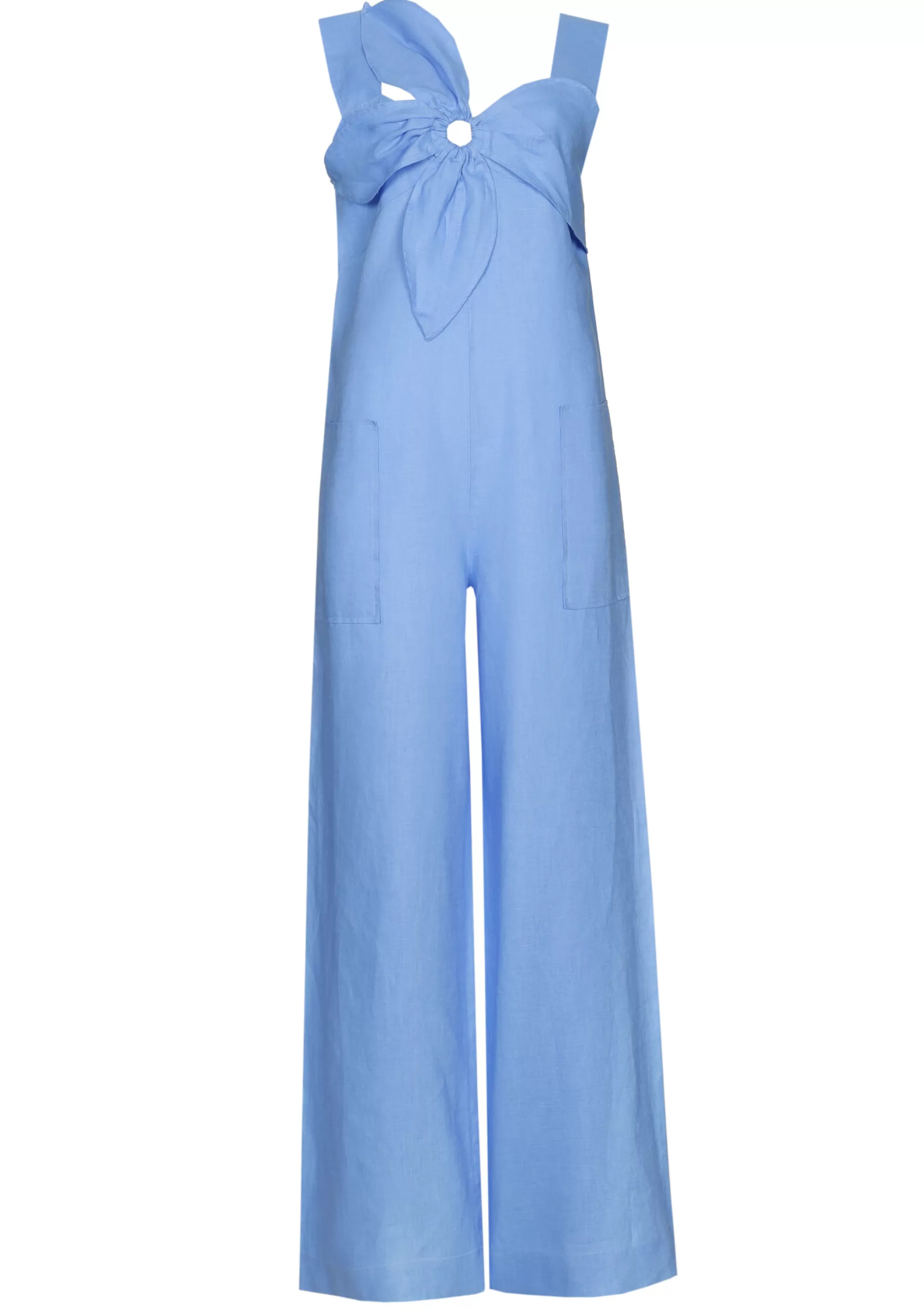 Caroline Biss Broeken*3570-24 / Jumpsuit In Linnen